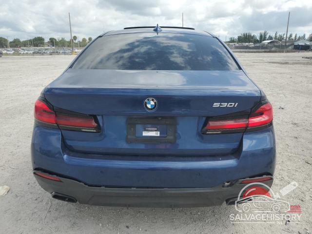 WBA53BH05MWW90891 2021 BMW 5 SERIES photo no. 6