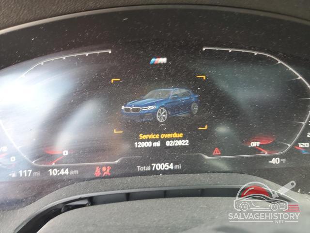 WBA53BH05MWW90891 2021 BMW 5 SERIES photo no. 9