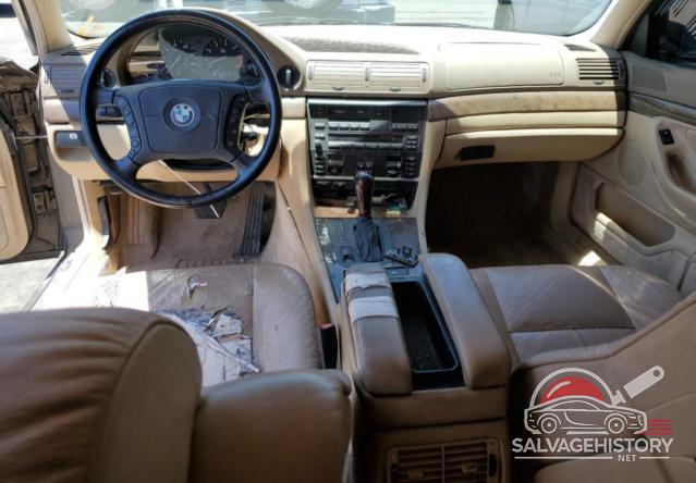 WBAGJ8327TDL37833 1996 BMW 7 SERIES photo no. 8