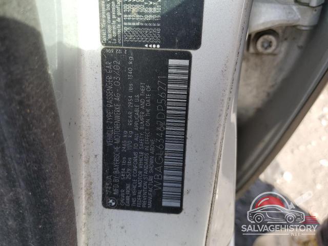 WBAGL63462DP56271 2002 BMW 7 SERIES photo no. 13