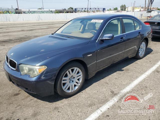 WBAGL63413DP66868 2003 BMW 7 SERIES photo no. 2
