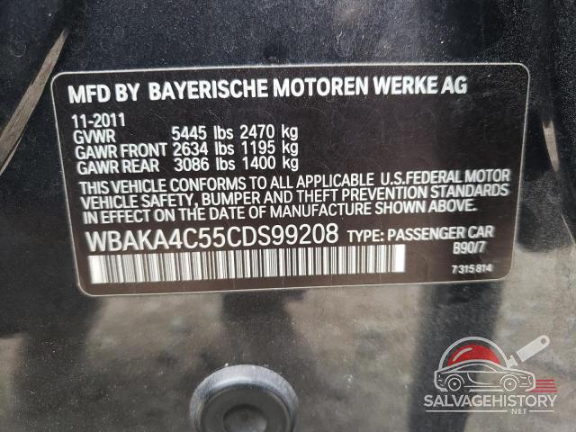 WBAKA4C55CDS99208 2012 BMW 7 SERIES photo no. 12