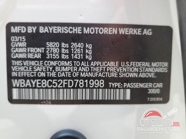 WBAYE8C52FD781998 2015 BMW 7 SERIES photo no. 12