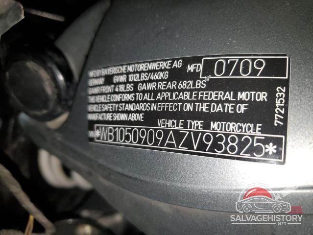 WB1050909AZV93825 2010 BMW MOTORCYLCE photo no. 9