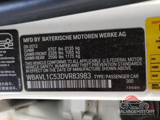WBAVL1C53DVR83983 2013 BMW X1 photo no. 13