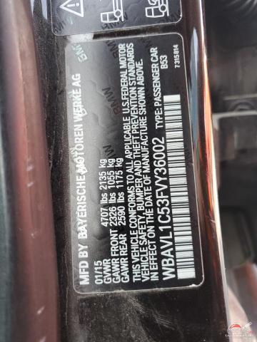 WBAVL1C53FVY36002 2015 BMW X1 photo no. 12