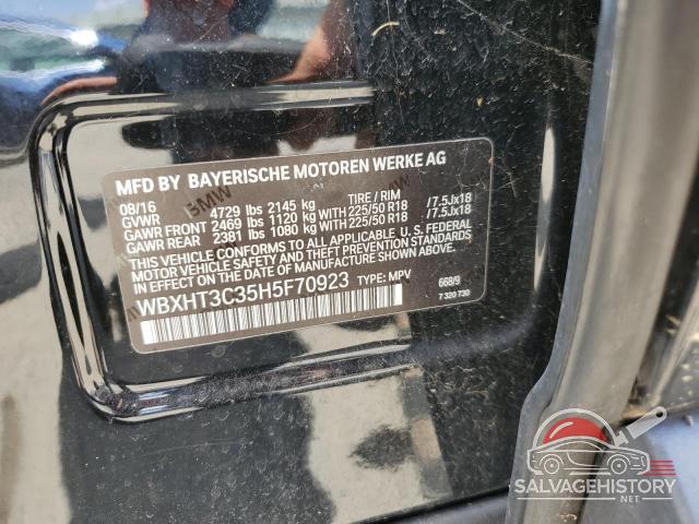 WBXHT3C35H5F70923 2017 BMW X1 photo no. 13