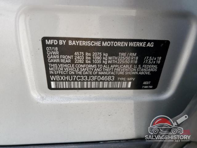 WBXHU7C33J3F04683 2018 BMW X1 photo no. 13