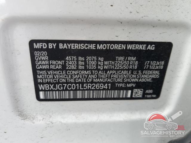 WBXJG7C01L5R26941 2020 BMW X1 photo no. 13