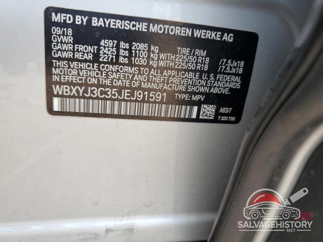 WBXYJ3C35JEJ91591 2018 BMW X2 photo no. 13