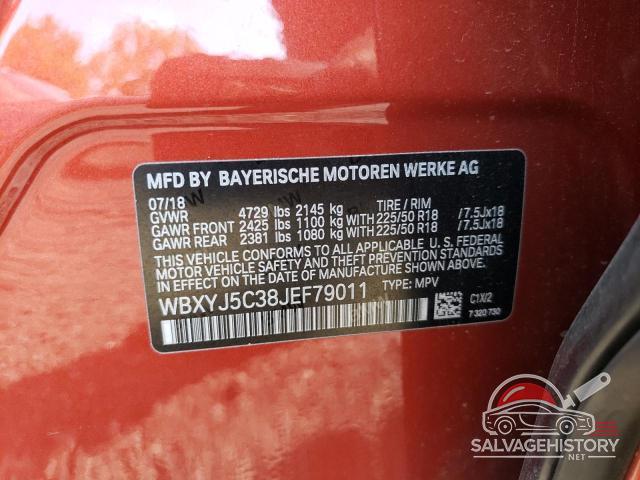 WBXYJ5C38JEF79011 2018 BMW X2 photo no. 13