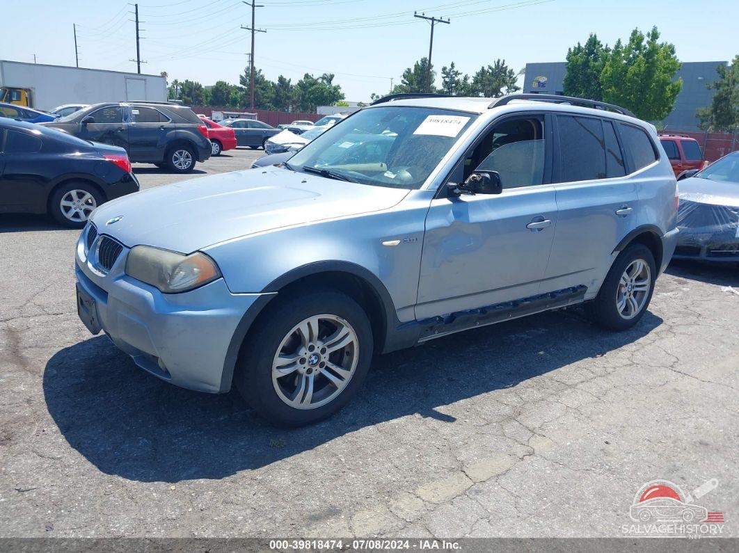 WBXPA93496WG75405 2006 BMW X3 photo no. 2