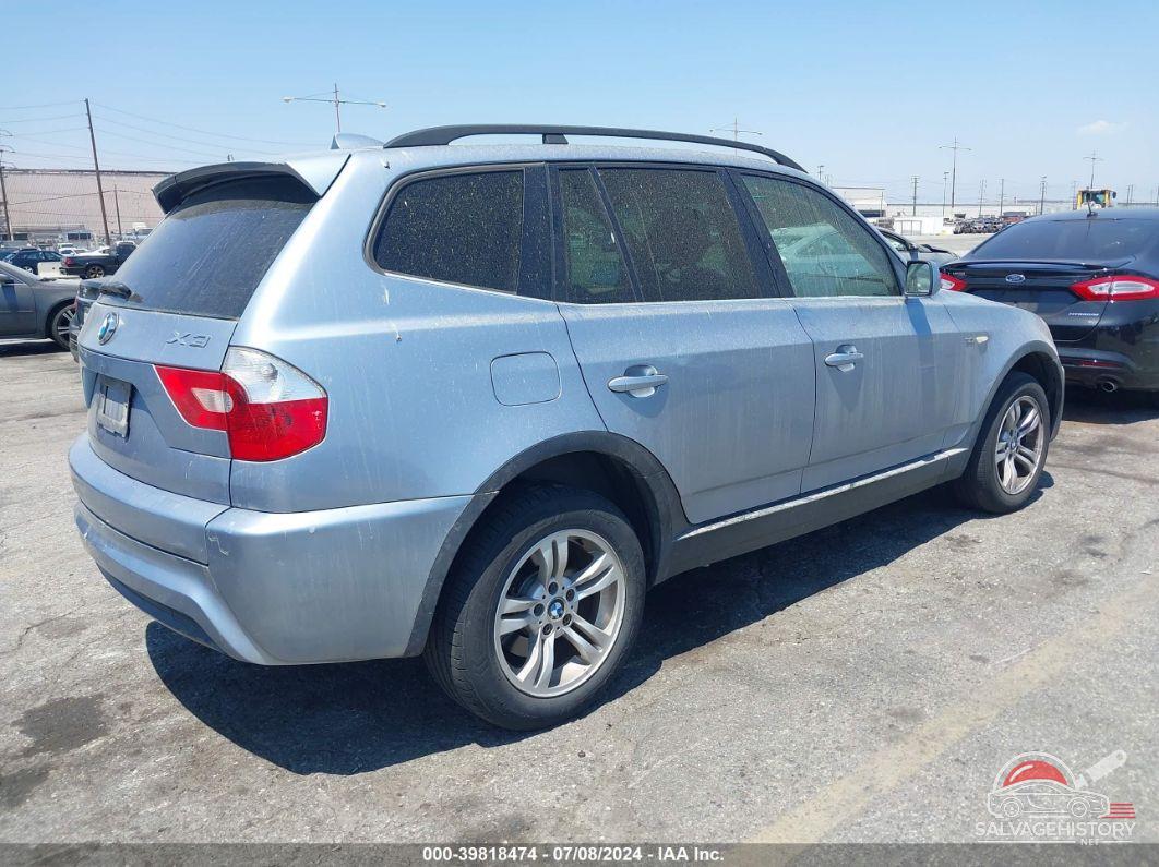 WBXPA93496WG75405 2006 BMW X3 photo no. 4