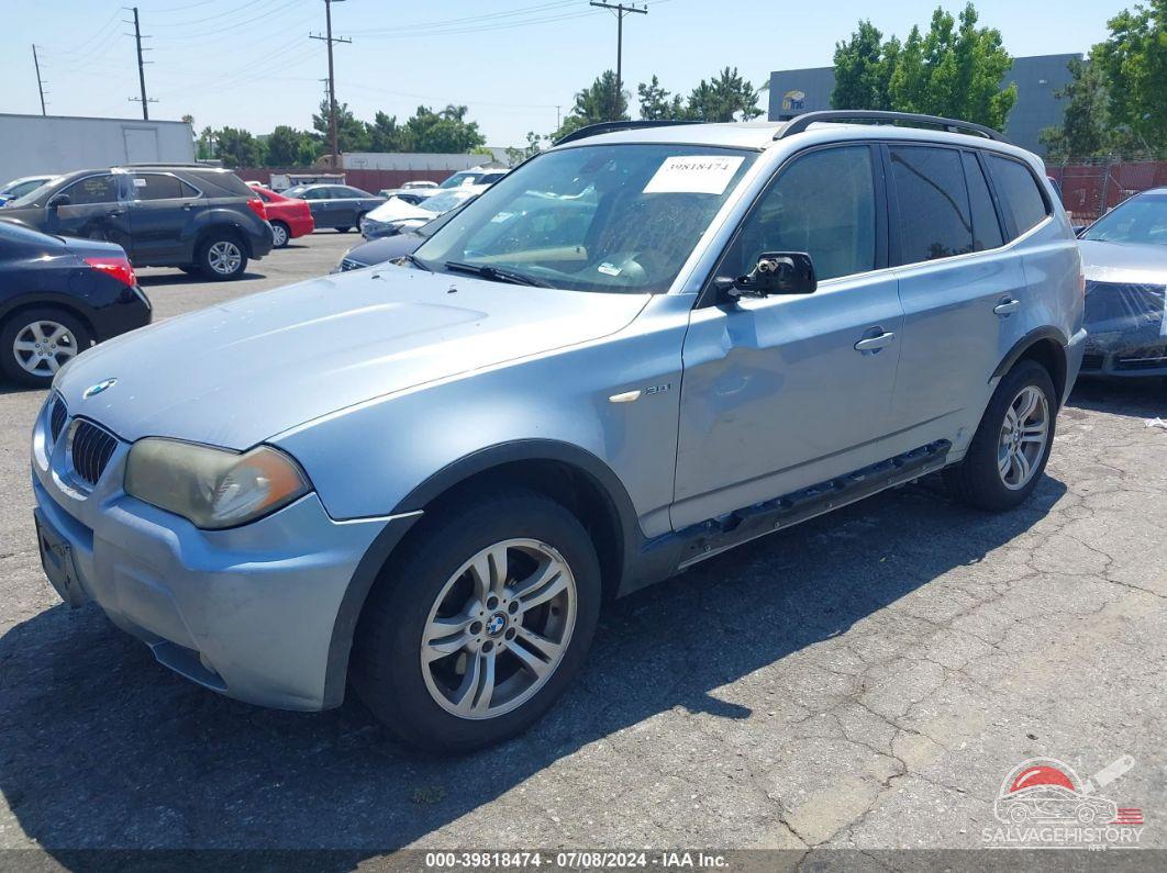 WBXPA93496WG75405 2006 BMW X3 photo no. 6