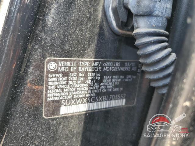 5UXWX5C5XBL703552 2011 BMW X3 photo no. 13
