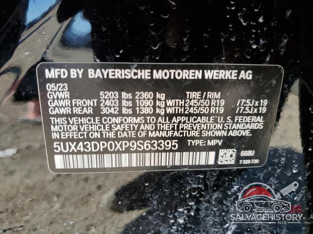 5UX43DP0XP9S63395 2023 BMW X3 photo no. 14