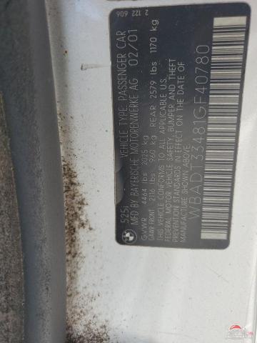 WBADT33481GF40780 2001 BMW X5 photo no. 13