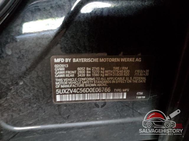 5UXZV4C56D0E06766 2013 BMW X5 photo no. 13