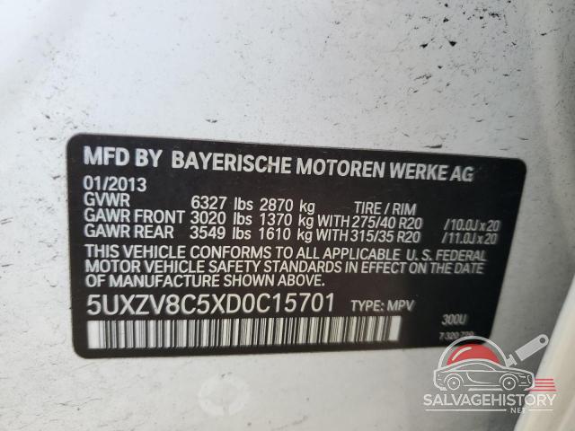 5UXZV8C5XD0C15701 2013 BMW X5 photo no. 13