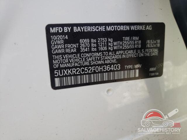5UXKR2C52F0H36403 2015 BMW X5 photo no. 13