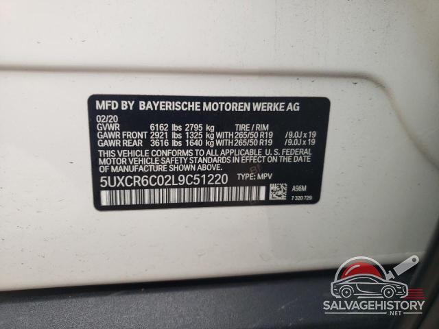 5UXCR6C02L9C51220 2020 BMW X5 photo no. 14