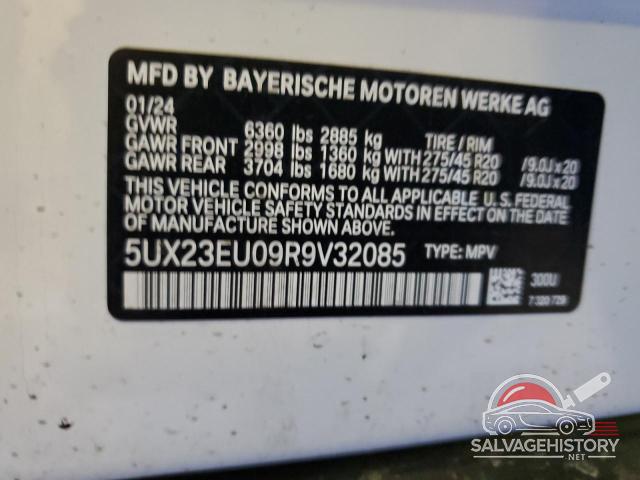 5UX23EU09R9V32085 2024 BMW X5 photo no. 12