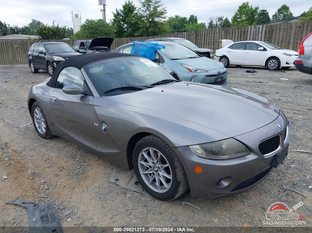 4USBT335X5LS57336 2005 BMW Z4 photo no. 15