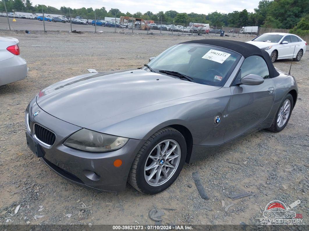 4USBT335X5LS57336 2005 BMW Z4 photo no. 2
