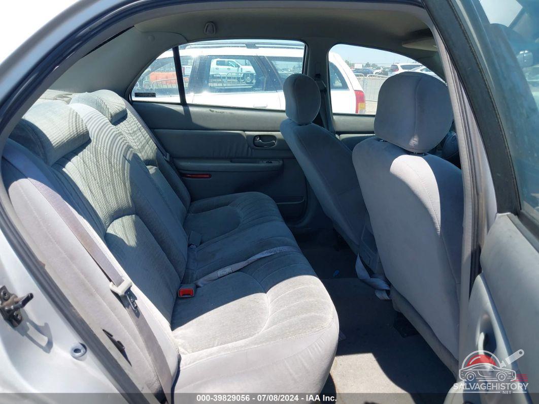 2G4WS52J411176767 2001 BUICK CENTURY photo no. 8