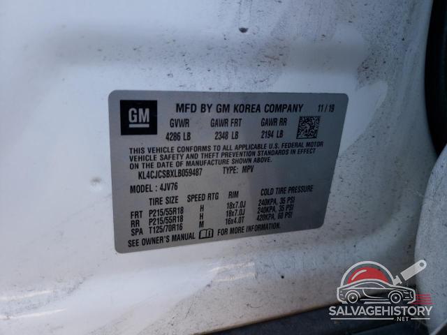 KL4CJCSBXLB059487 2020 BUICK ENCORE photo no. 12