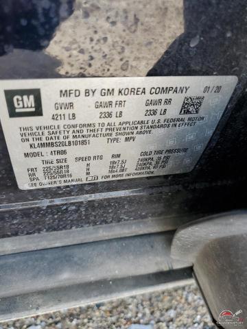 KL4MMBS20LB101851 2020 BUICK ENCORE photo no. 12