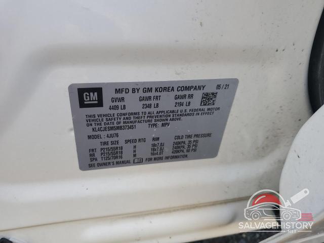 KL4CJESM5MB373451 2021 BUICK ENCORE photo no. 14