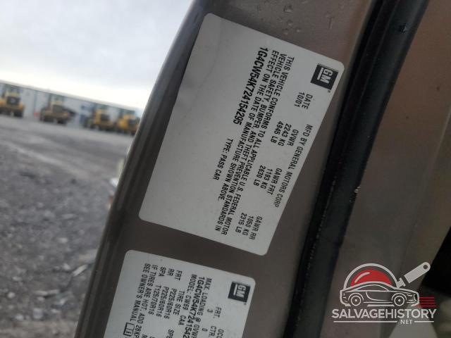 1G4CW54K724154295 2002 BUICK PARK AVE photo no. 12