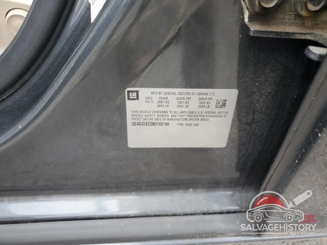 2G4GS5EC2B9182149 2011 BUICK REGAL photo no. 13