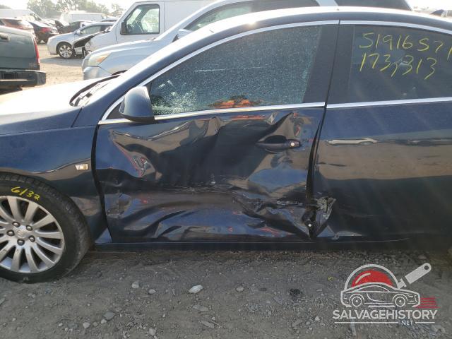 W04GN5ECXB1093892 2011 BUICK REGAL photo no. 9