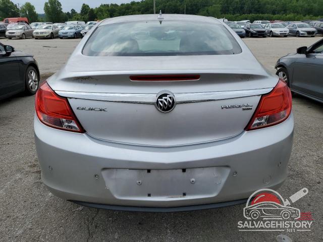 W04GR5EC0B1008515 2011 BUICK REGAL photo no. 6