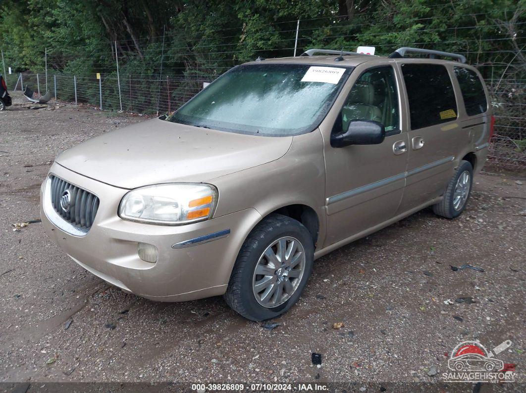 5GADV33L85D226475 2005 BUICK TERRAZA photo no. 2