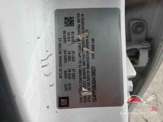 1G4PP5SK4D4138527 2013 BUICK VERANO photo no. 13