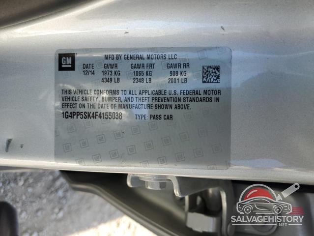 1G4PP5SK4F4155038 2015 BUICK VERANO photo no. 12