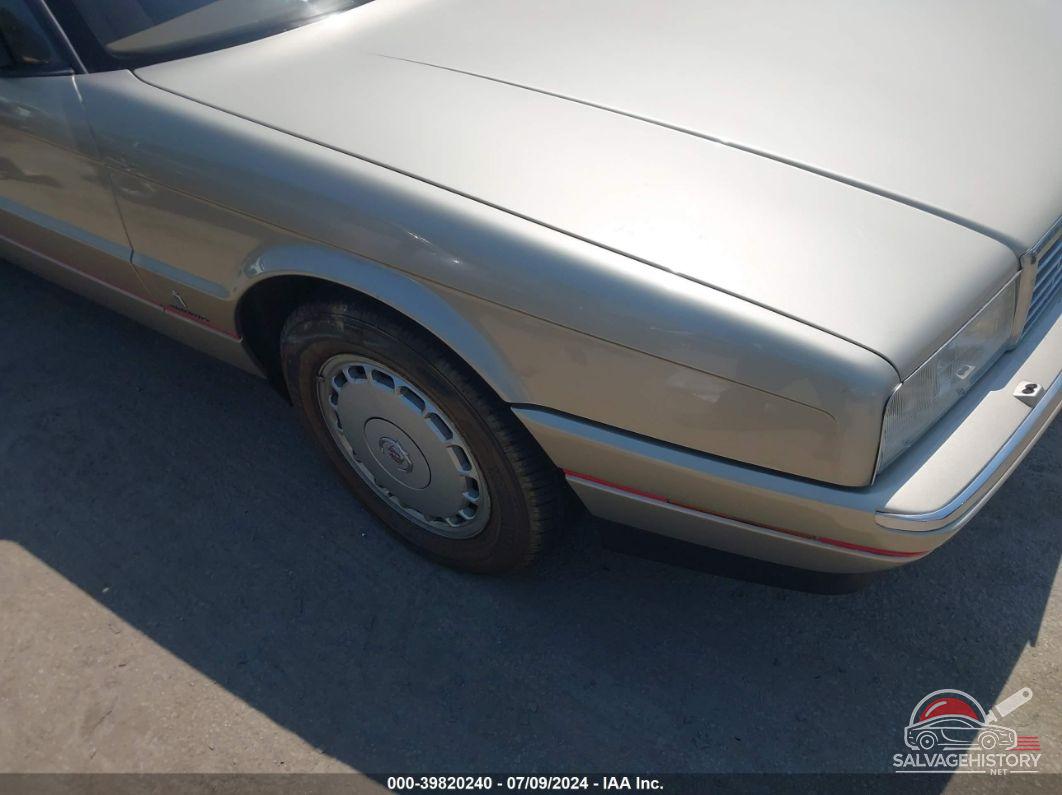 1G6VS3389LU125291 1990 CADILLAC ALLANTE photo no. 6