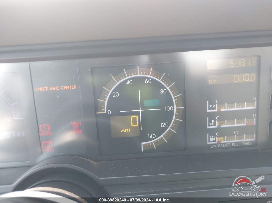 1G6VS3389LU125291 1990 CADILLAC ALLANTE photo no. 7
