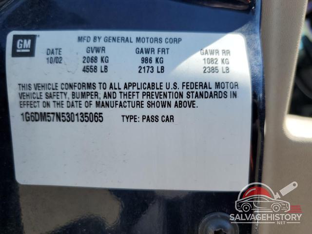 1G6DM57N530135065 2003 CADILLAC CTS photo no. 12