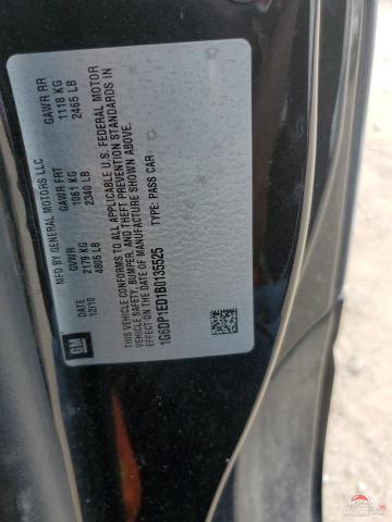 1G6DP1ED1B0135525 2011 CADILLAC CTS photo no. 12