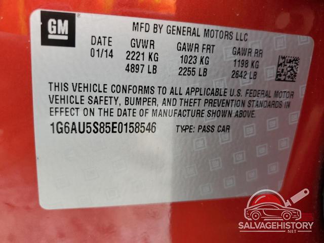1G6AU5S85E0158546 2014 CADILLAC CTS photo no. 13