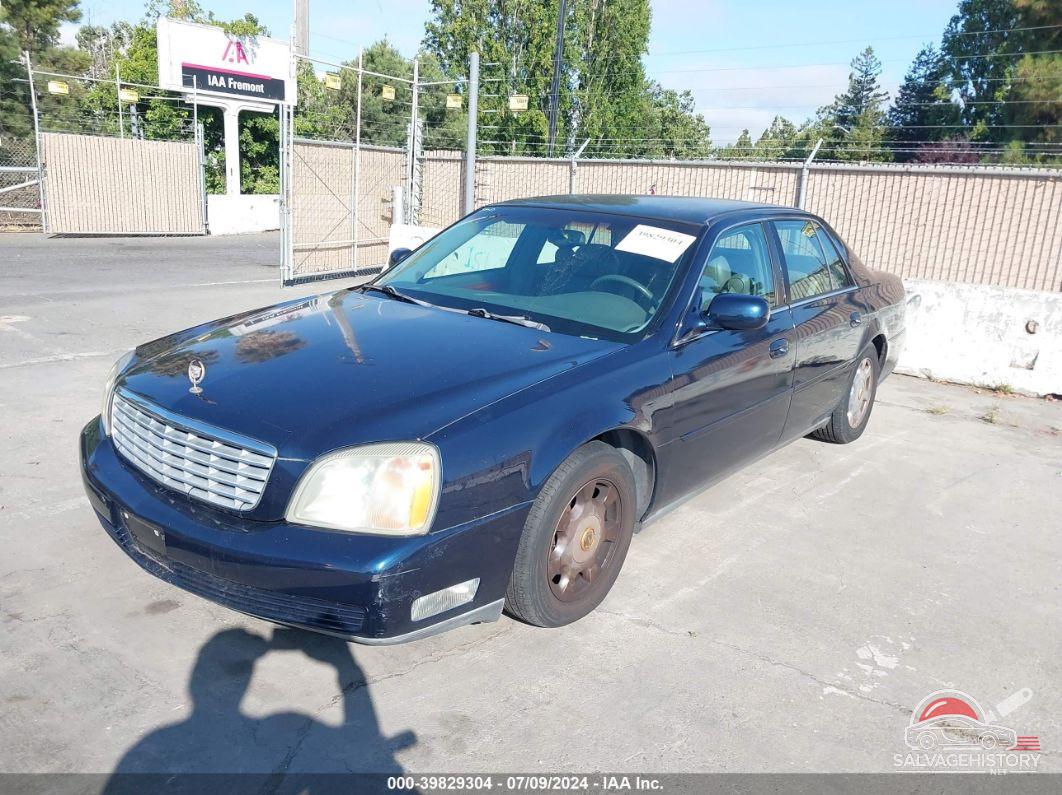 1G6KD57Y72U226220 2002 CADILLAC DEVILLE photo no. 2