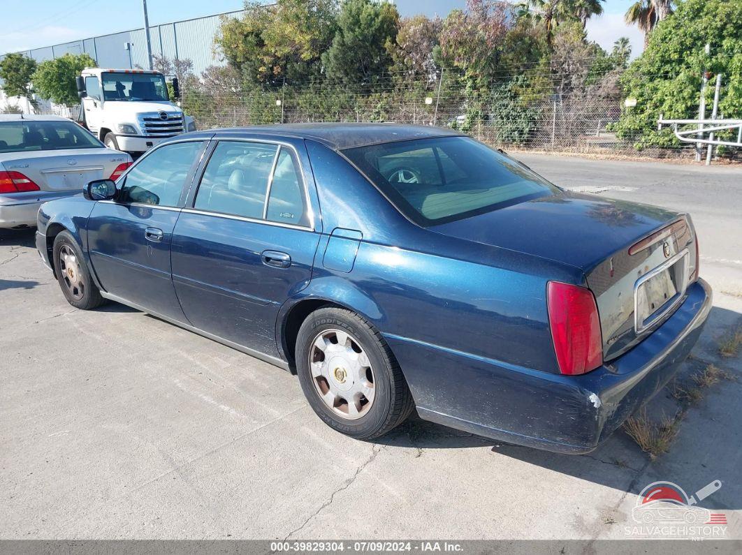 1G6KD57Y72U226220 2002 CADILLAC DEVILLE photo no. 3