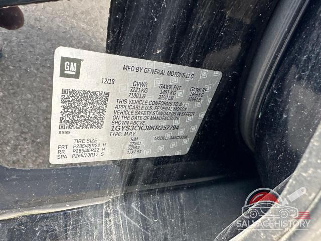 1GYS3CKJ8KR257794 2019 CADILLAC ESCALADE photo no. 10