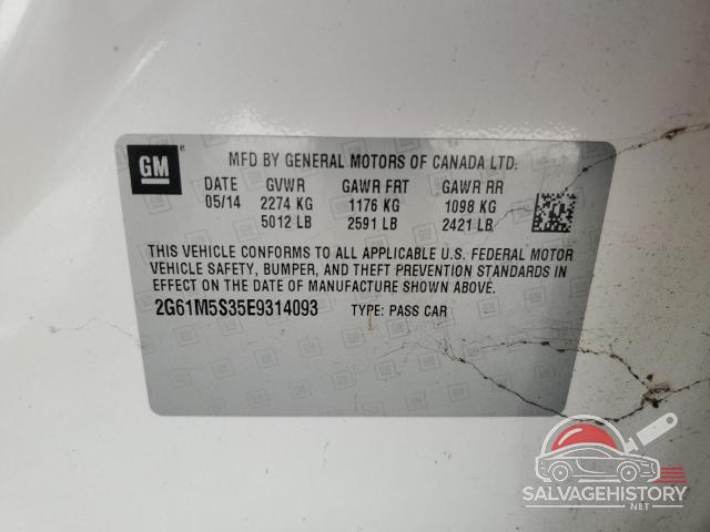 2G61M5S35E9314093 2014 CADILLAC XTS photo no. 12