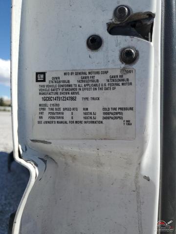 1GCEC14T91Z247862 2001 CHEVROLET ALL Models photo no. 12