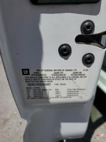 2GCEC19T621265867 2002 CHEVROLET ALL Models photo no. 12